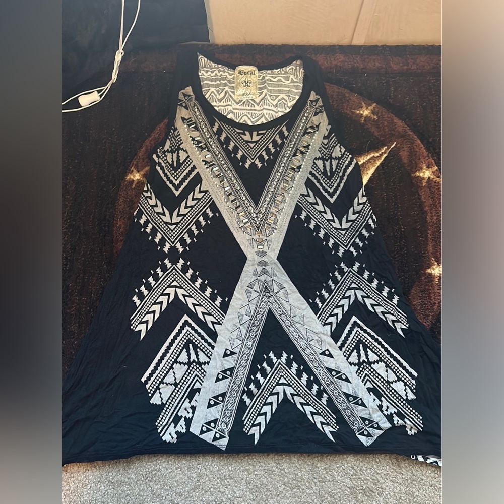 Western tank top